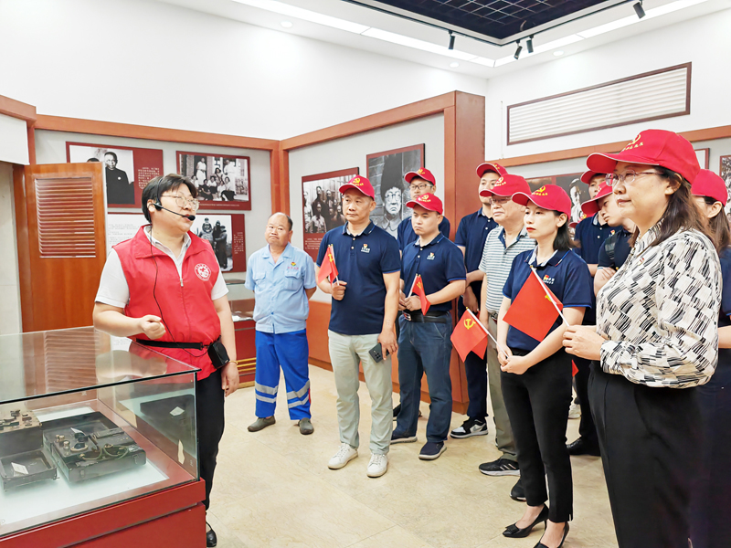 建党节 | 乐鱼leyu科技党支部开展系列活动庆祝建党102周年